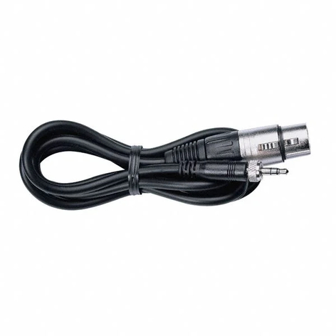 Sennheiser CL 2 1.5m Microphone Cable With XLR-3F To 3.5mm Locking Connector