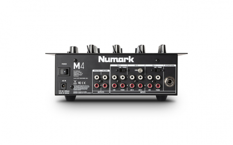 Numark M4-NUMARK 3-Channel Scratch Mixer (with 2 Phono/Line Inputs)