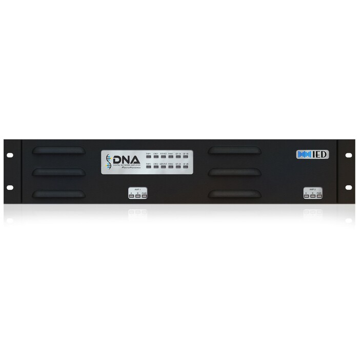 Atlas IED DNA2404CL 4-Channel Amplifier With CobraNet Network Audio, 70.7V