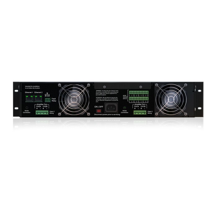 Atlas IED DNA2404CL 4-Channel Amplifier With CobraNet Network Audio, 70.7V