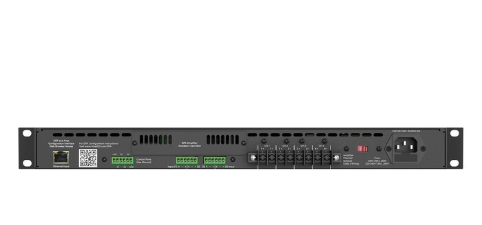 Atlas IED DPA804 4-Channel Networkable Power Amplifier, 800W