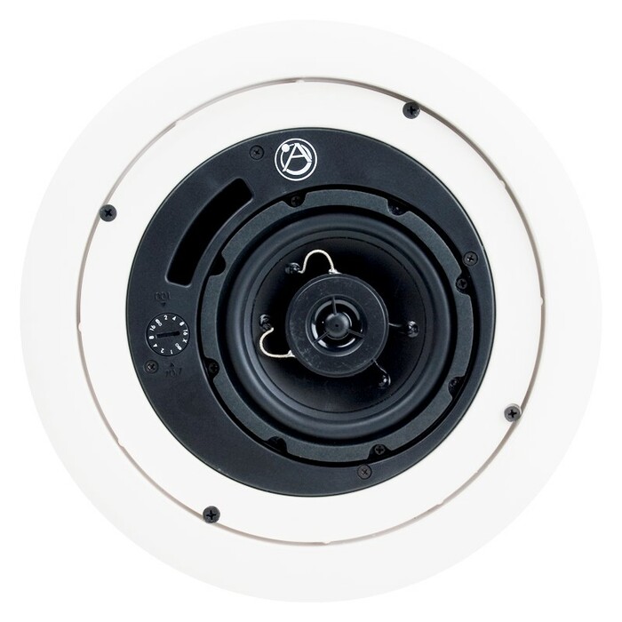 Atlas IED FAP42TC In-Ceiling Coaxial Low-Profile Speaker System, 4", 16W @ 70.7/100V