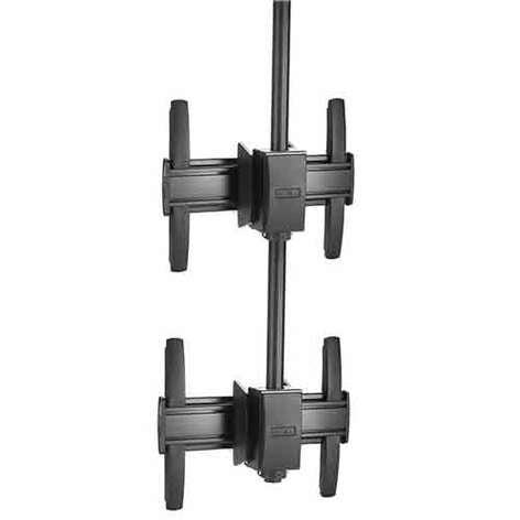 Chief LCM1X2U Large Ceiling Mounted 1X2 Stacker Kit, Black