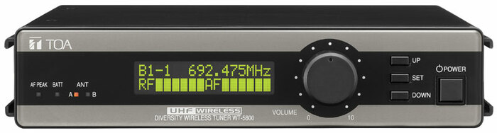 TOA WT-5800 E01US 64-Channel True Diversity Wireless Receiver