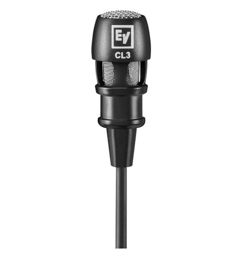 Electro-Voice RE3-ACC-CL3 Cardioid Lavalier Mic With TA4F