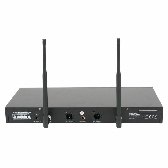 American Audio WM219 2-Channel Wireless Handheld UHF Mic System