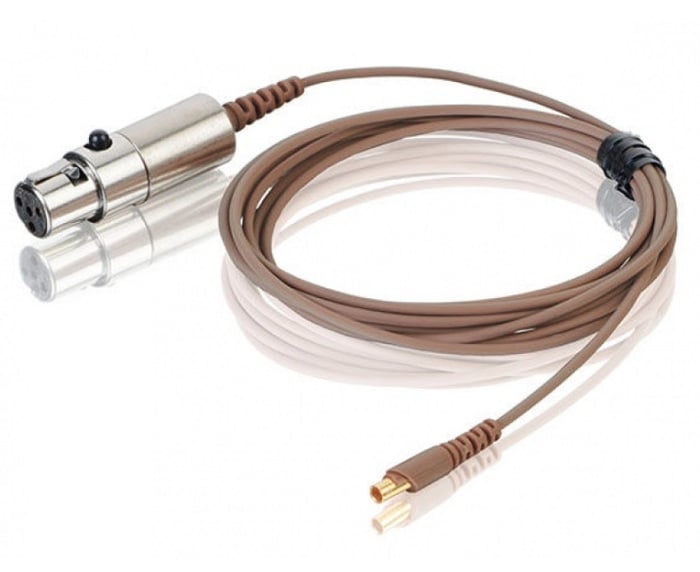 Countryman E2CABLET-S3 E2 Earset Cable, Lemo 3-Pin Connector, Tan