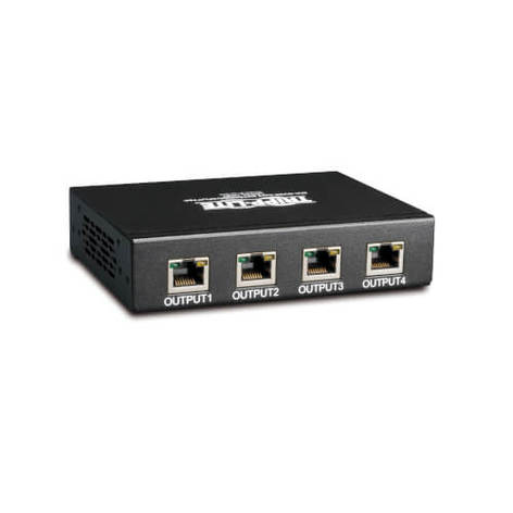 Tripp Lite B140-004 Tripp Lite 4-Port DVI Over Cat5 Extender/Splitter