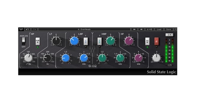 Waves SSLGEQTDM SSL 4000 G Series Equalizer Plug-In