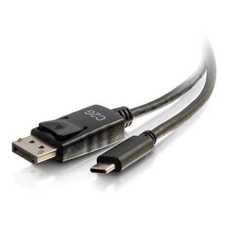 Cables To Go 26904 12ft USB-C To DisplayPort Adapter Cable 4K 30Hz - Black
