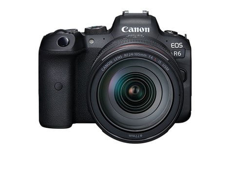 Canon EOS R6 20MP Mirrorless Digital Camera, Body Only