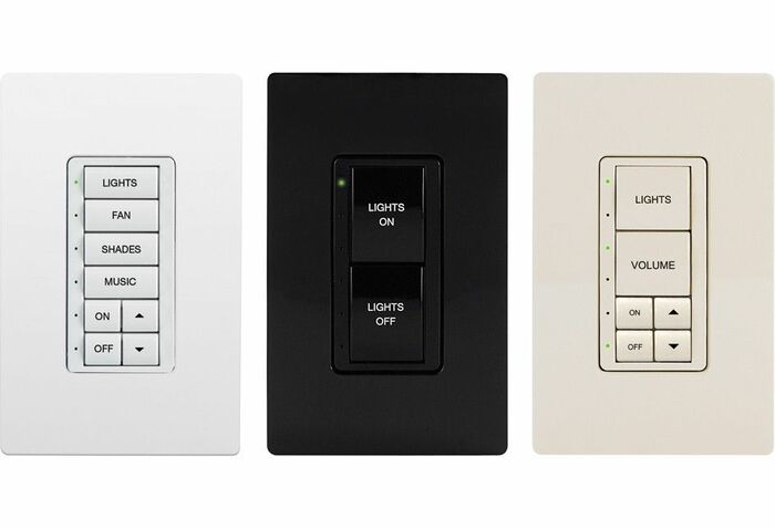 Crestron C2N-CBD-E-B-S Cameo Express Keypad Standard Mount Black Smooth