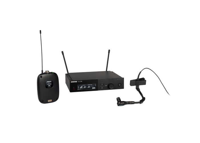 Shure SLXD14/98H Wireless System With Bodypack Transmitter And Beta 98H/C Instrument Microphone