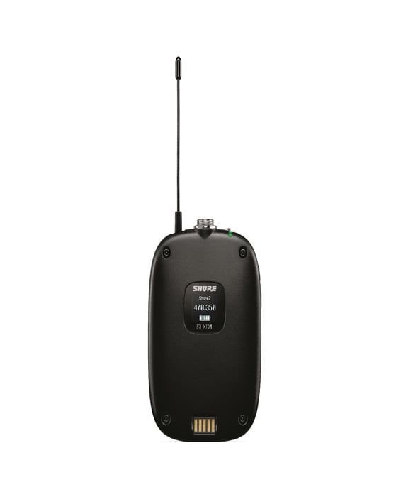 Shure SLXD14/98H Wireless System With Bodypack Transmitter And Beta 98H/C Instrument Microphone