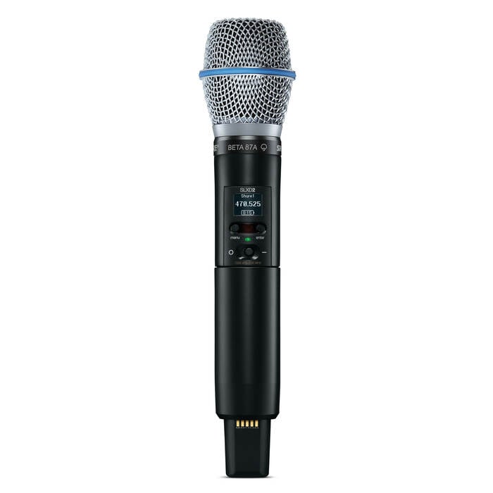 Shure SLXD2/B87A Handheld Transmitter With Beta87A Capsule