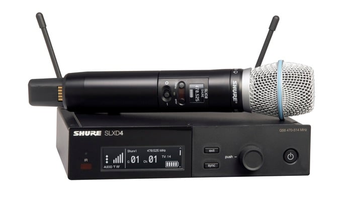 Shure SLXD24/B87A Wireless Vocal System With BETA 87A Handheld Transmitter