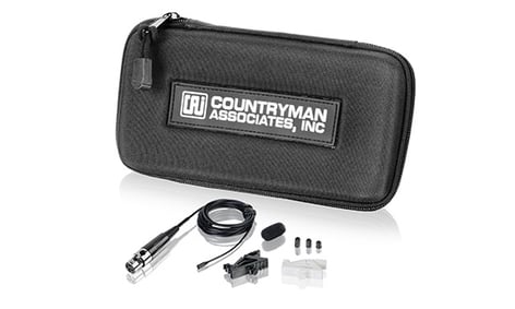 Countryman B6W5FF05-AX Omnidirectional Lavalier Microphone With TA4F Connector