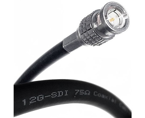 Canare 12G-SDI-100 12G-SDI 4K/UHD Low Loss Digital Video Coaxial Cable, 100ft