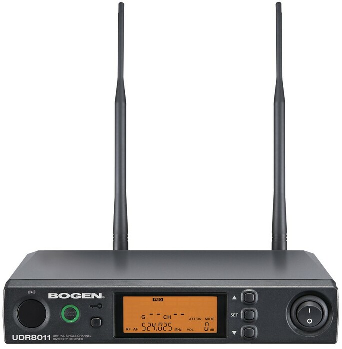 Bogen UDR8011 Single-Channel UHF Receiver