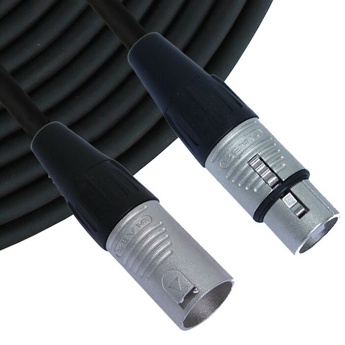 Rapco RM5-12 12' RM5 Series XLRF To XLRM Microphone Cable With REAN Conn