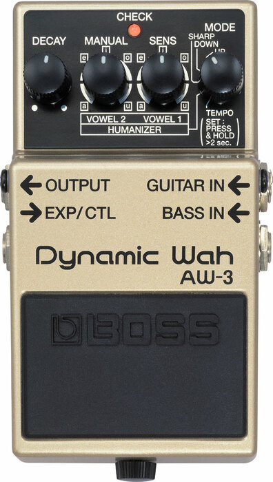 Boss AW-3 Wah And Envelope Filter Pedal With Tempo Control