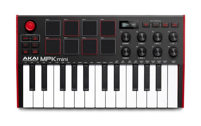 AKAI MPKMINI-MK3 25-Key MIDI Controller