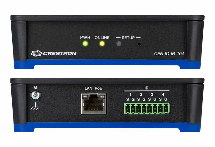 Crestron CEN-IO-IR-104 Wired Ethernet Module With 4 IR Ports