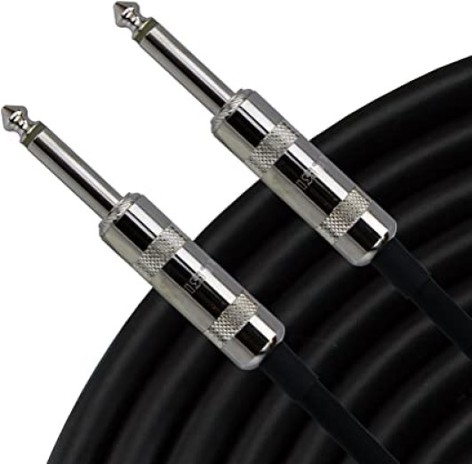 Pro Co SRS18-10 10' StageMaster 1/4" TS To 1/4" TS 18AWG Speaker Cable