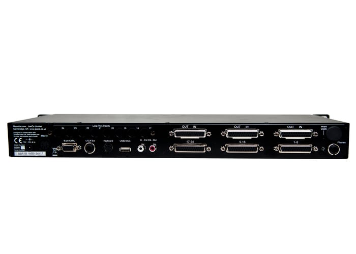 JoeCo BBR1-B Balanced I/O 24 Track Analog "Blackbox Recorder" For Live Performance Recording