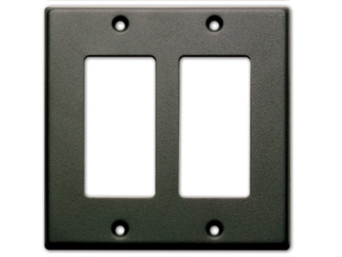 RDL CP-2B Double Cover Plate/Black