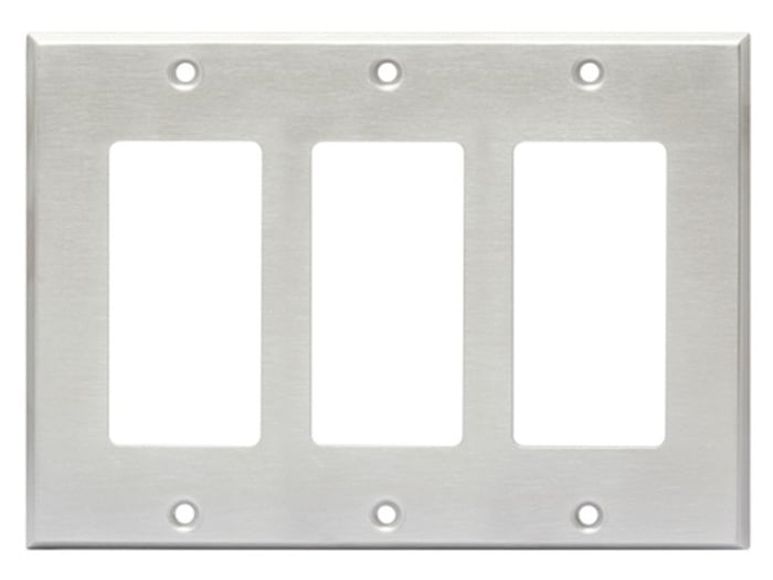 RDL CP3-S Triple Cover Plate, S. Steel