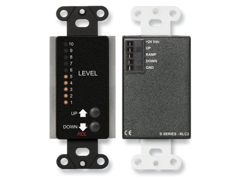 RDL DB-RLC2 Remote Level Controller, Ramp, Black