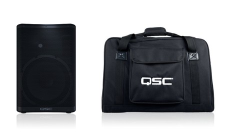 QSC CP12-NA-K 12" 2-Way Active Speaker, W/ Free Tote