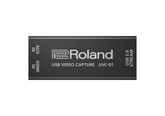 Roland Professional A/V V-8HD STR 8-Channel HD Switcher With UVC-01 HDMI To USB 3.0 Encoder