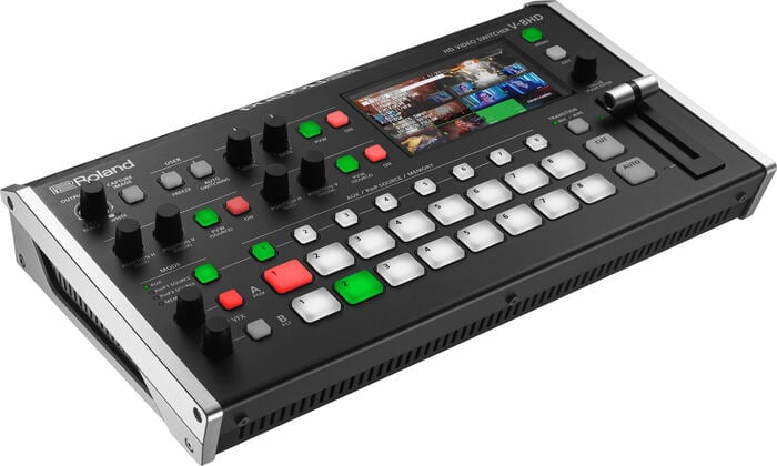 Roland Professional A/V V-8HD STR 8-Channel HD Switcher With UVC-01 HDMI To USB 3.0 Encoder