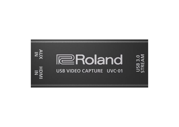Roland Professional A/V V-60HD STR Multi-Format HD Switcher With UVC-01 HDMI To USB 3.0 Encoder