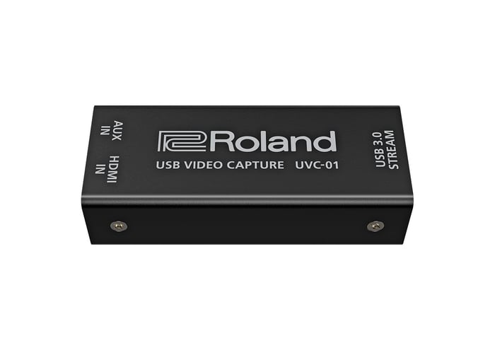 Roland Professional A/V V-60HD STR Multi-Format HD Switcher With UVC-01 HDMI To USB 3.0 Encoder