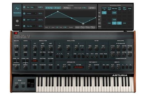 Arturia OB-Xa V 61-Key Synthesizer Plugin [Virtual]