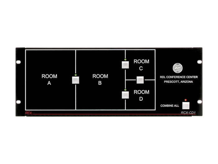 RDL RCX-CD1 Remote Control For RCX-5C Room Combiner