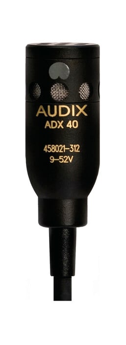 Audix ADX40HC Hypercardioid Condenser Hanging Choir Mic, Black