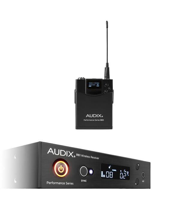 Audix AP61 BP Wireless Microphone System Receiver And Bodypack Transmitter