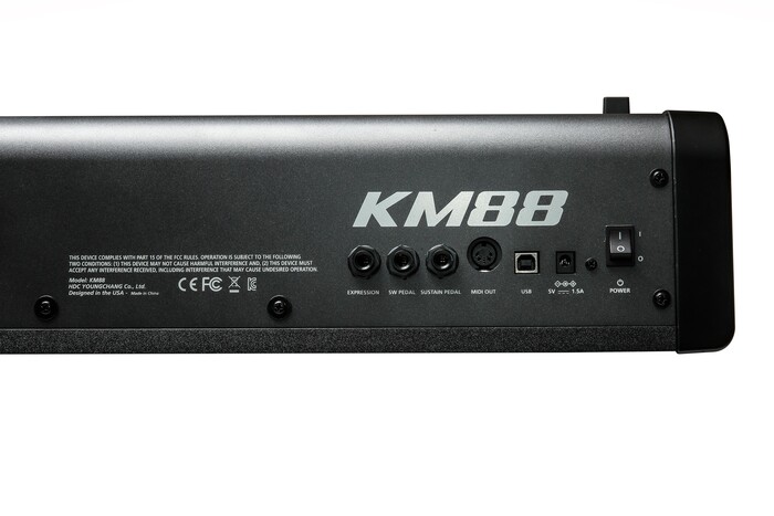 Kurzweil KM-88 88-Key 4-Zone Desktop MIDI Controller