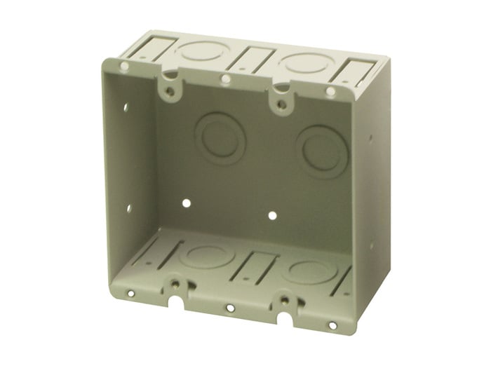 RDL WB-2U Universal Wall Box, Double, Mounts RDL Remotes