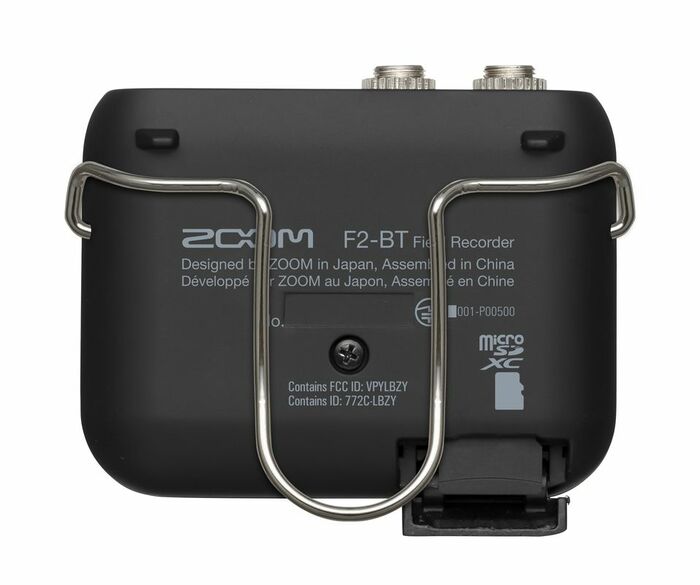 Zoom F2 Bluetooth 32-bit Compact Bluetooth Audio Field Recorder With LFM-2 Lav Mic