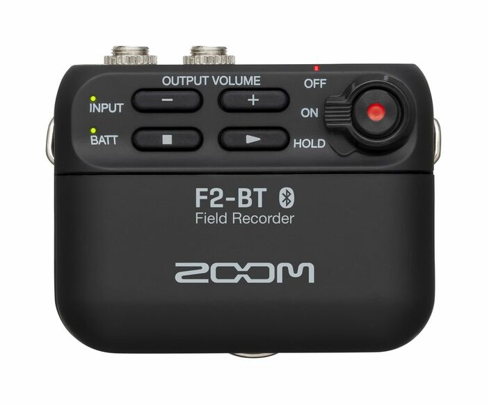 Zoom F2 Bluetooth 32-bit Compact Bluetooth Audio Field Recorder With LFM-2 Lav Mic