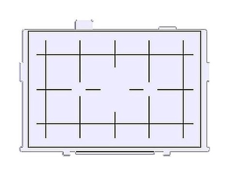 Canon EG-D Grid Focusing Screen For EOS 5D MK II