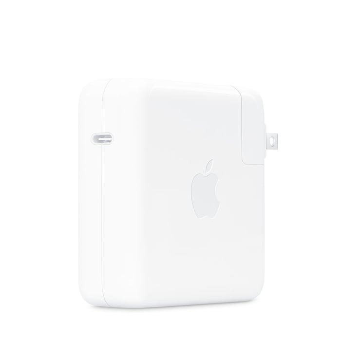 Apple APPLEUSBC96W Apple 96W USB-C Power Adapter - 5 V DC Output Aluminum 24Bit