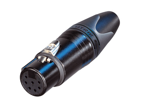 Neutrik NC7FXX-B Cable End, Female 7 Pin