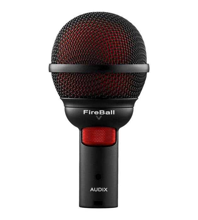 Audix FireBall V Cardioid Dynamic Harmonica Mic With Volume Knob