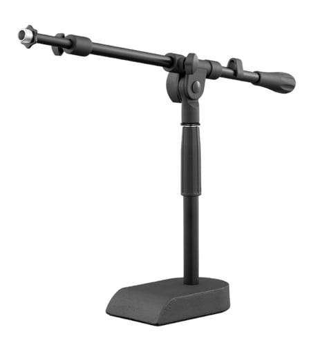 Audix STANDKD Short Mic Tripod Stand With Boom Arm And Weighted Base For Kick Drum Mic
